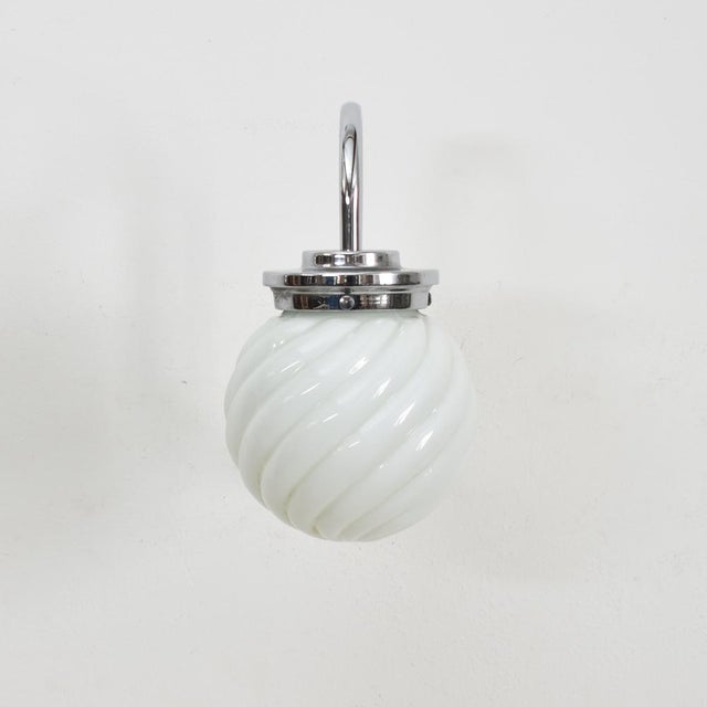 Opaline Wall Lights, 1920s For Sale - Image 3 of 6