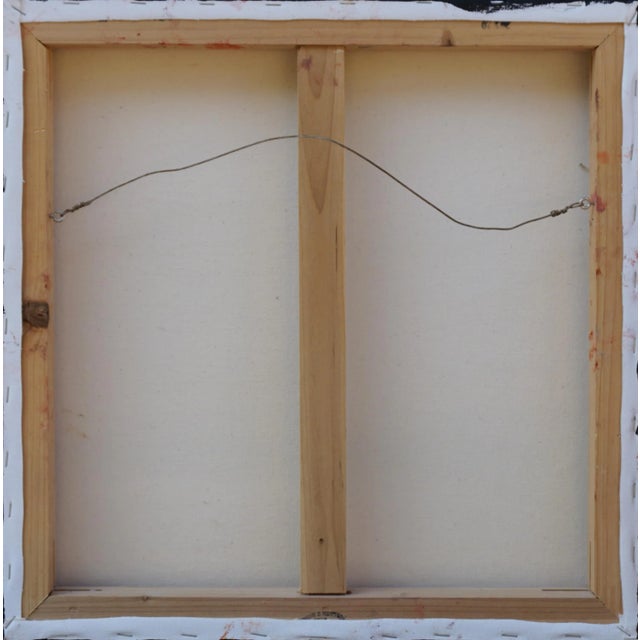 The artist has been fascinated by geology, ever since her youth in the flat Midwest. She did this painting after a trip to...