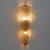 Modern Amber Murano Glass and Brass Sconces, 2000, Set of 2 For Sale - Image 4 of 12