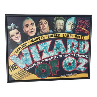 The Wizard of Oz (Mgm, 1939) Lobby Card Reproduction Framed Poster For Sale