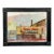 “Fine Arts Cinema” 1991 Vintage Framed Mixed Media Painting For Sale