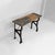 Vintage Italian Industrial Wooden and Cast Iron Console Table, 1800s For Sale - Image 15 of 15