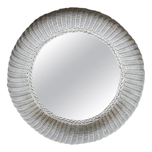 Mid-Century Rattan Wall Light, Italy, 1960s For Sale