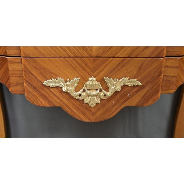 Louis XV Transitional Marquetry Commode, 20th Century For Sale - Image 12 of 18