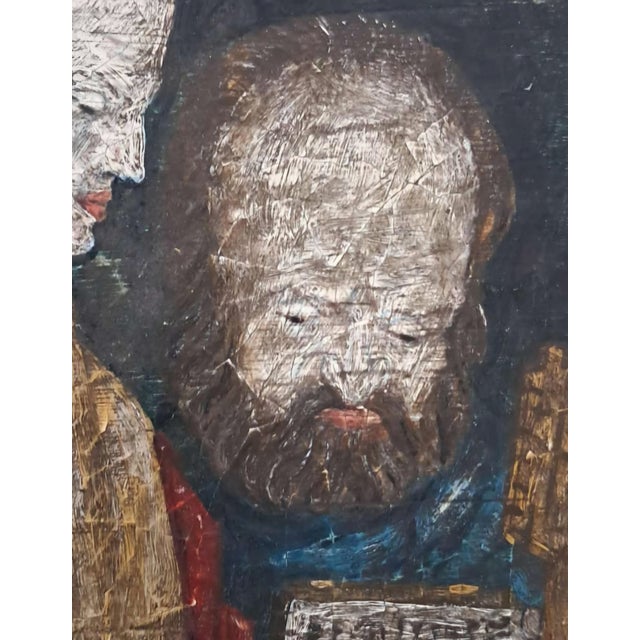 Veneto-Cretan Icon of Saint John the Evangelist (Theologian), Late 15th Century. For Sale - Image 9 of 12