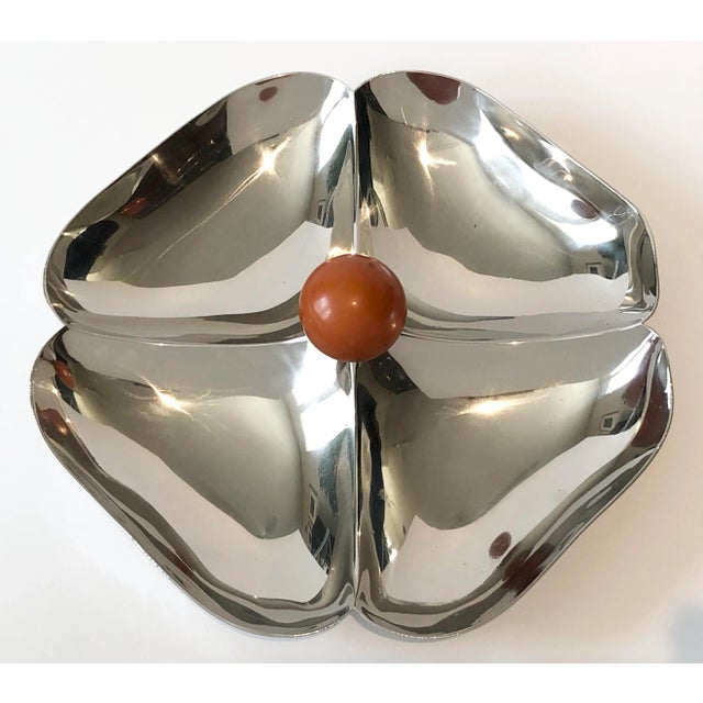 Mid-Century Modern Candy Serving Dish For Sale - Image 6 of 9