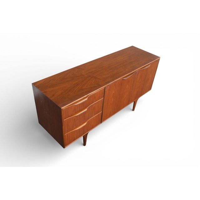 A. H. McIntosh & Co. Ltd. Mid 20th Century Small McIntosh Duvegan Credenza in Teak #2 For Sale - Image 4 of 9