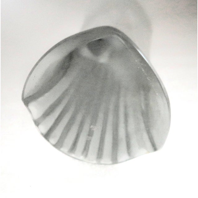 Glass Lalique (France) "Madonna" Fine Crystal, Frosted and Clear, Signed For Sale - Image 7 of 10