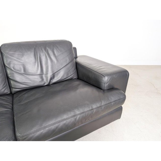 Vintage Leather 2-Seater Sofa from Roche Bobois For Sale - Image 9 of 11