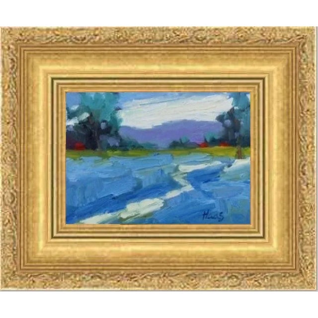 Original Oil Painting, Lupine Field For Sale - Image 10 of 12