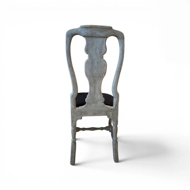 18th Century Swedish Rococo Set of 8 Chairs For Sale - Image 4 of 6