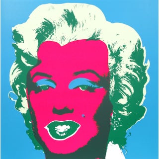 Marilyn Monroe (II.30), Andy Warhol Serigraph, Stamped Verso by Sunday B. Morning For Sale