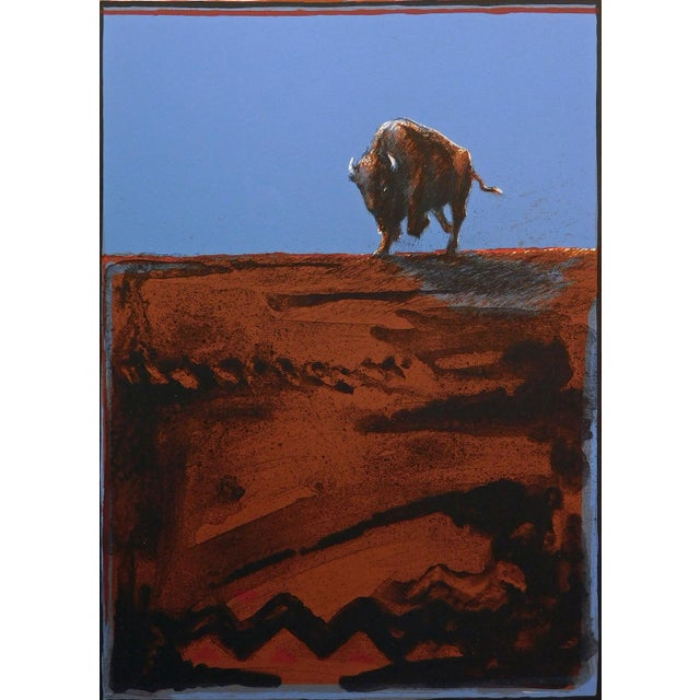 "Buffalo St I" Original Limited Edition Lithograph by Larry Fodor Hand signed, numbered & titled by the artist Image Size:...