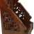 Wood Set of 18th Century Hand-Carved Throne with 2 Crowns For Sale - Image 7 of 15