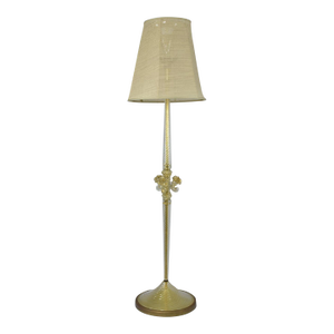 20th Century Gold Murano Floor Lamp by Barovier Ercole, 1950s