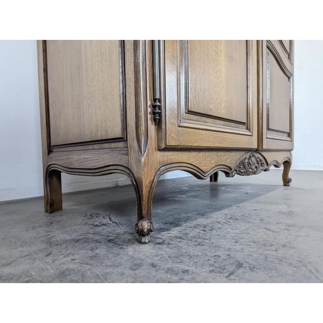 Brown Oak Dressing Cabinet For Sale - Image 6 of 7