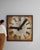 1920s French Industrial Metal Wall Clock Face For Sale - Image 17 of 18