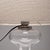 Glass Ml1 Sculptural Table Lamp in Glass with Rubelli Shade by Ingo Maurer, 1970s, Set of 2 For Sale - Image 7 of 8