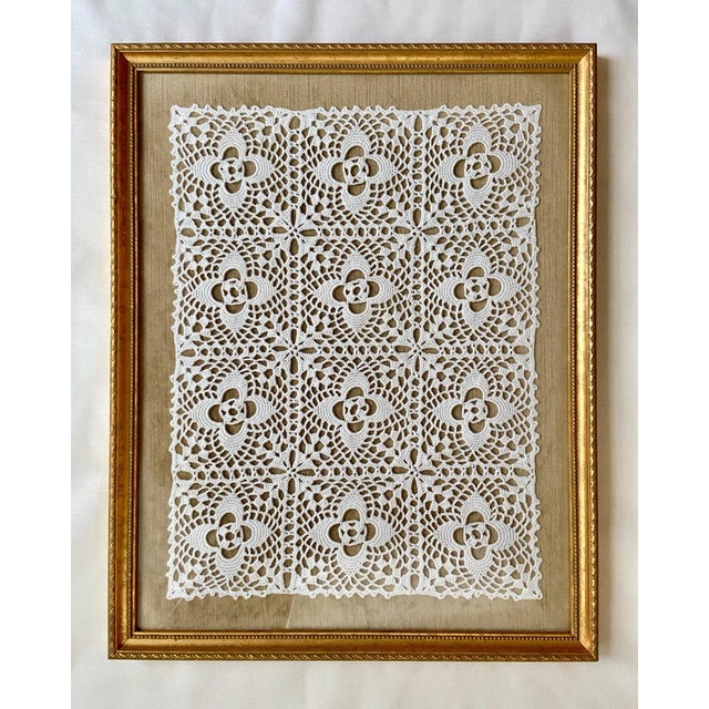 Needlework Textile Art, Framed For Sale - Image 9 of 9