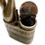 Chinese Antique 19th Century Chinese Qing Dynasty Engraved Brass Water Pipe For Sale - Image 3 of 5