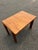 Coffee Mid-Century Teak Patchwork Side Table For Sale - Image 8 of 8