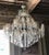 Mid-Century Italian Lead Crystal Chandelier, 1950s For Sale - Image 6 of 10