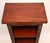 Wood Slim Antique Georgian Open Bookcase, 1900 For Sale - Image 7 of 11