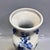 Chinoiserie Blue and White Floral Bird Vases With Handles | Chinoiserie Decor For Sale - Image 3 of 9