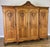 Vintage French Louis XVI Style Wardrobe in Oak For Sale - Image 11 of 18