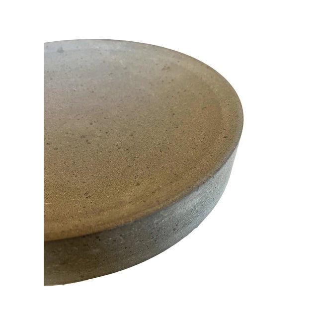 Artesian Concrete Bowl/Plate For Sale - Image 4 of 5