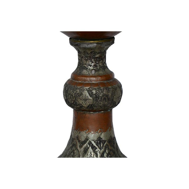 Copper Vase with Engraving, 1940s For Sale - Image 15 of 16