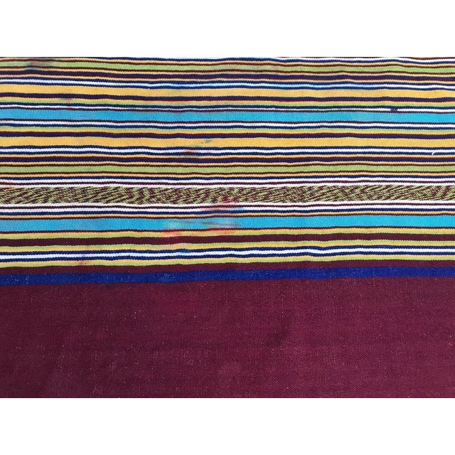 Antique Moroccan Woven Cover For Sale - Image 9 of 14