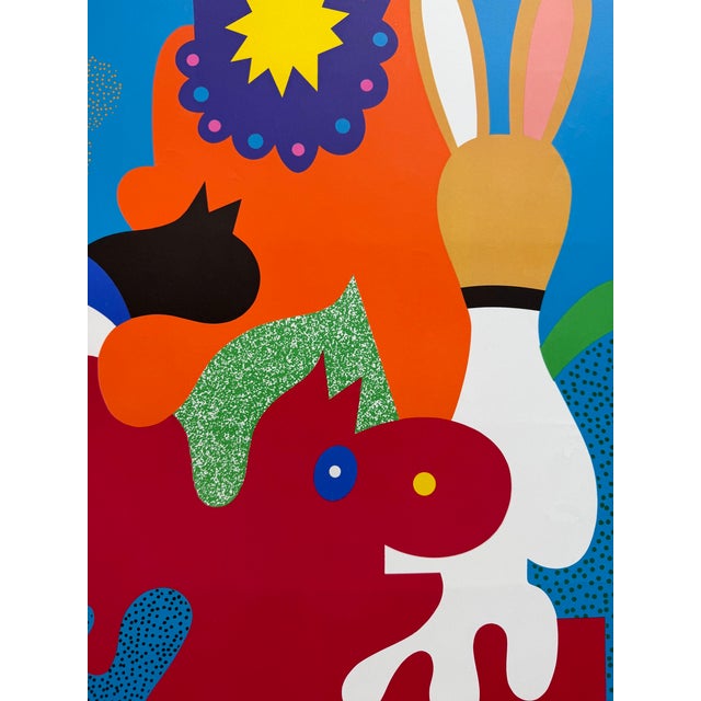 Paper München 1972 Olympic Games Poster in the style of Otmar Alt,, Germany, 1970s For Sale - Image 7 of 14