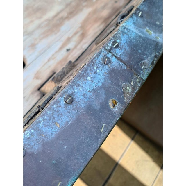 Wood Vintage Scandinavian Wooden Boat Fragment, 1920s For Sale - Image 7 of 17
