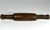 Antique Wooden Rolling Pin: Primitive Farmhouse Kitchen Decor For Sale - Image 4 of 9