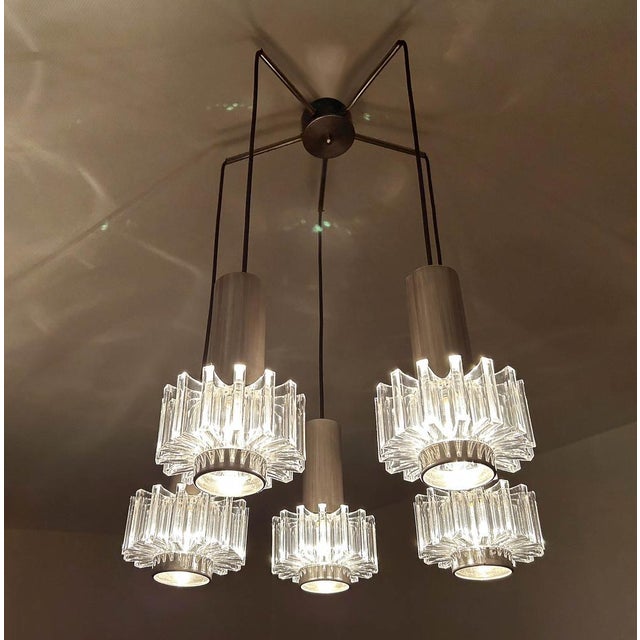 Space Age Pendant Light from Honsel, 1970s For Sale - Image 4 of 14