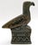 Gray Hand Carved Great Zimbabwe Bird Soapstone Sculpture by Shona Artisan Takesure For Sale - Image 8 of 12