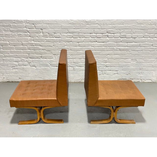 Pair - Mid Century Modern Bentwood Lounge Chairs by Ludvik Volak, Made in Czechoslavakia, C. 1960s For Sale In New York - Image 6 of 16