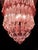 1980s Pink Murano Glass Chandelier, 1980 For Sale - Image 5 of 18