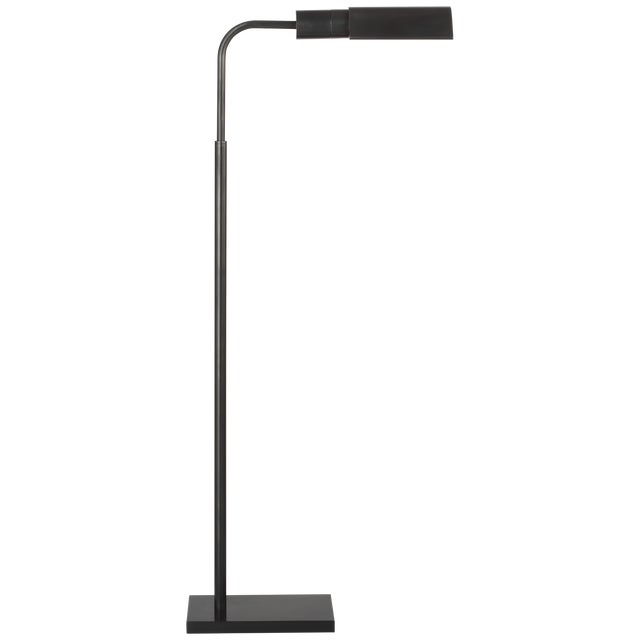 Modern Visual Comfort Signature Studio Adjustable Cordless Pharmacy Floor Lamp in Bronze For Sale - Image 3 of 3