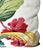 Pair Large Vintage Tropical Floral & Leaf Barkcloth Pillows For Sale - Image 10 of 10