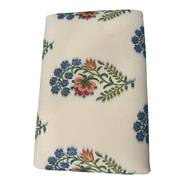 1920s English Mahogany Footstool Newly Upholstered Seat Turned Legs Stool For Sale - Image 10 of 14