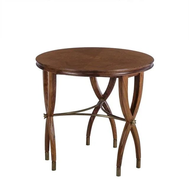 Traditional Modern History Marchand End Table For Sale - Image 3 of 3