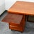 Mid Century Modern Desk Executive Office Stow Davis Boomerang Large Walnut MCM For Sale - Image 9 of 12