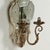 Antique Pair of Italian Mirrored Two Light Wall Sconces For Sale - Image 11 of 12