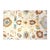 Textile Afghan Sultanabad Wool 8x10 Ivory, Blue & Beige Handmade Area Rug #1143688 For Sale - Image 7 of 8