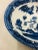 Mid Century Blue Willow Oval Serving Bowl For Sale - Image 9 of 11