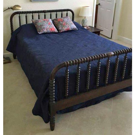 Antique Jenny Lind Full Sized Spindle Wood Bed Frame Chairish