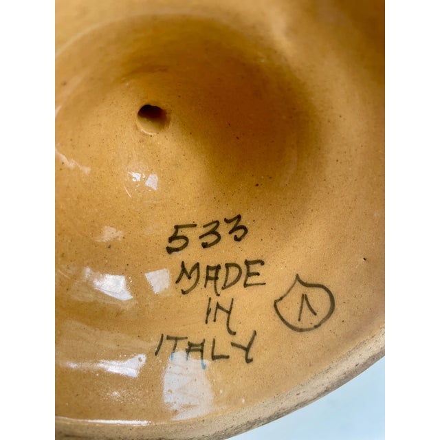 Large Italian Exotic Parrot Bird Figurines - a Pair For Sale In Boston - Image 6 of 8