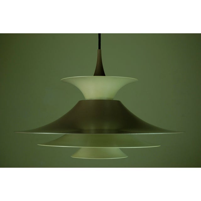 Brown Radius 1 Pendant Lamp by Eric Baslev for Fog and Mørup, 1960s For Sale - Image 13 of 13